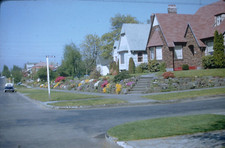 4/1959 Street Scene 67th And Alameda Portland Or Kodachrome Transparency Slide