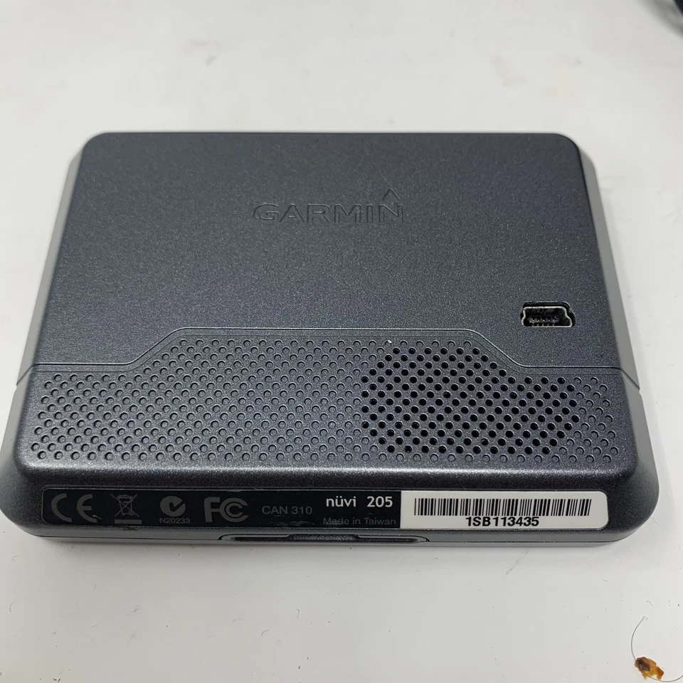 Garmin Nuvi 205 GPS 3.5" Navigation Bundle Power Cord & Case Tested Works - Image 3 of 3