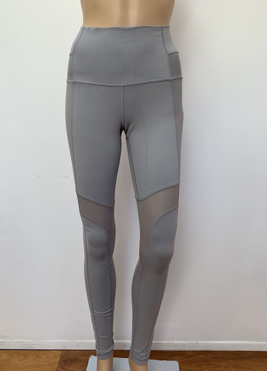 Lululemon Breathe Easy Pant Ambient Grey mesh cutout long Lululemon Breathe Easy Pant Ambient Grey mesh cutout long