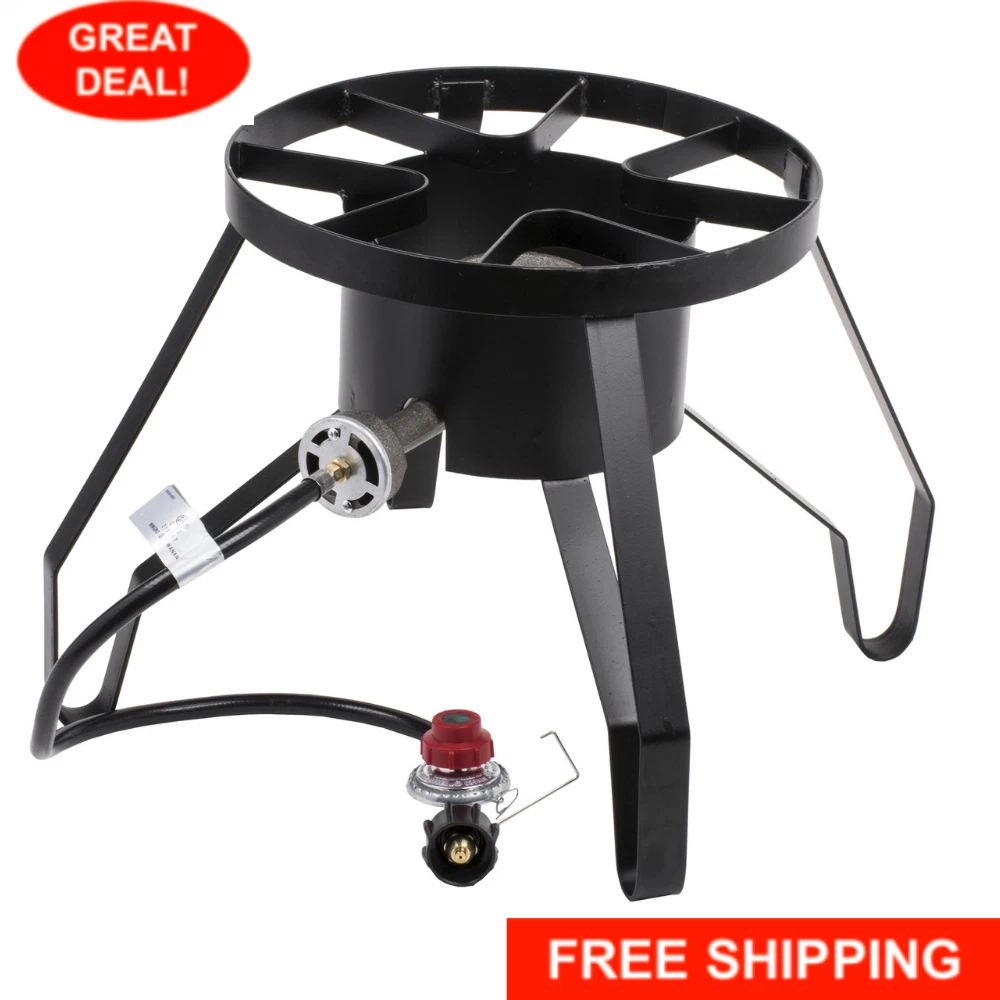 Single Burner Liquid Propane Outdoor Patio Stove / Range Resto Home 110,000 BTU
Opens in a new windo