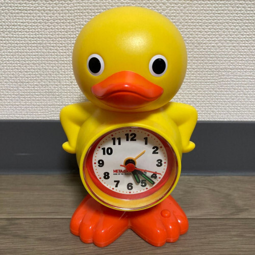 KONAMI Metal Gear Solid 4 GA-KO Alarm Clock No head swing