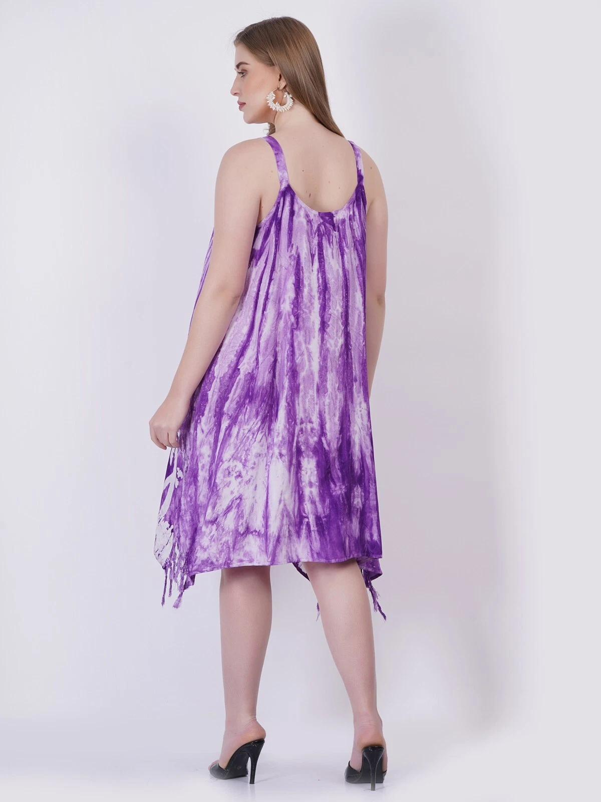 PALM ANGELS Abito donna casual stampa palma tie dye spiaggia sole lotto assortito ingrosso