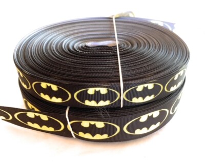 Batman Grosgrain Ribbon $2.50 per metre - 2 Sizes | eBay Australia