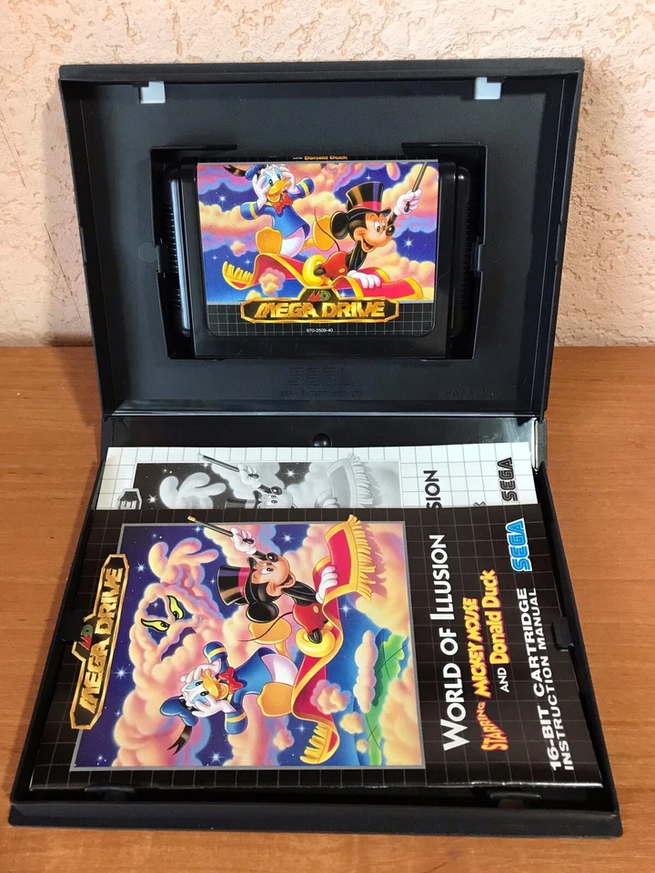 World of Illusion Starring Mickey Mouse & Donald Duck (Sega MegaDrive, 1992) NEW - Image 3 of 4