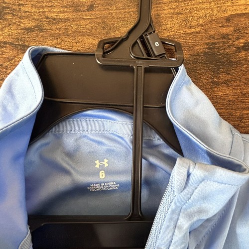 Under Armour 2 Piece Outfit Boys Size 6 Lightweight Quarter Zip Pullover & Pants - Picture 6 of 20