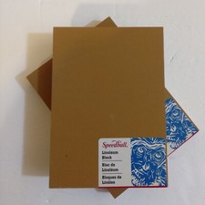 Nowy 2 szt. Speedball, blok linoleum 5 x7 Przedmiot rzemieślniczy