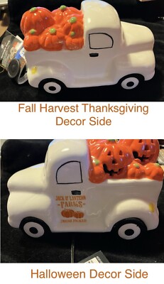 R&M Pumpkin Truck Cookie Cutter - 4 Inch Fall Harvest Farm Truck Shape For Baking