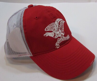 New Stressed United States of America Eagle USA Red Trucker Hat Ball Cap FREE SH