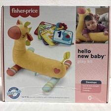 Fisher-Price Hello New Baby Play Kit, curated Gift Set of Newborn Toys for Infan