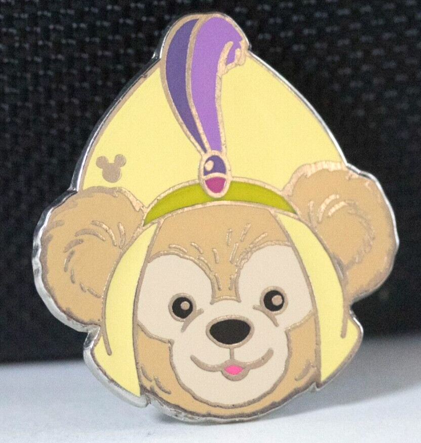 Disney Collector Pin Duffy Bear Aladdin Hat Hidden Mickey Series