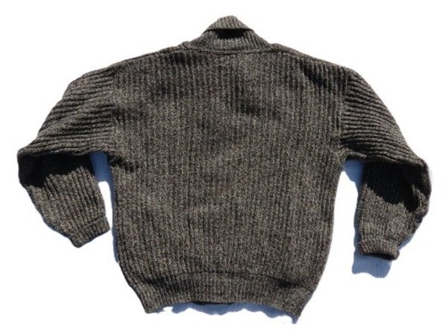 Vtg 60s 70s PENDLETON USA Men’s sz M 100% Wool Cardigan Sweater Pockets Grandpa - Picture 5 of 5