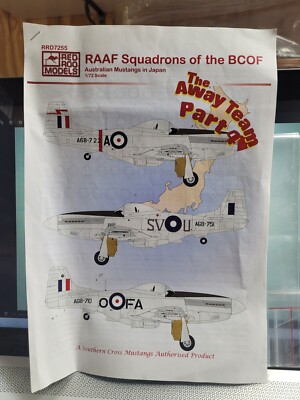 Red Roo Models 1/72 RAAF Squadrons of the BCOF P-51 Mustang RRD7255 NEW ...