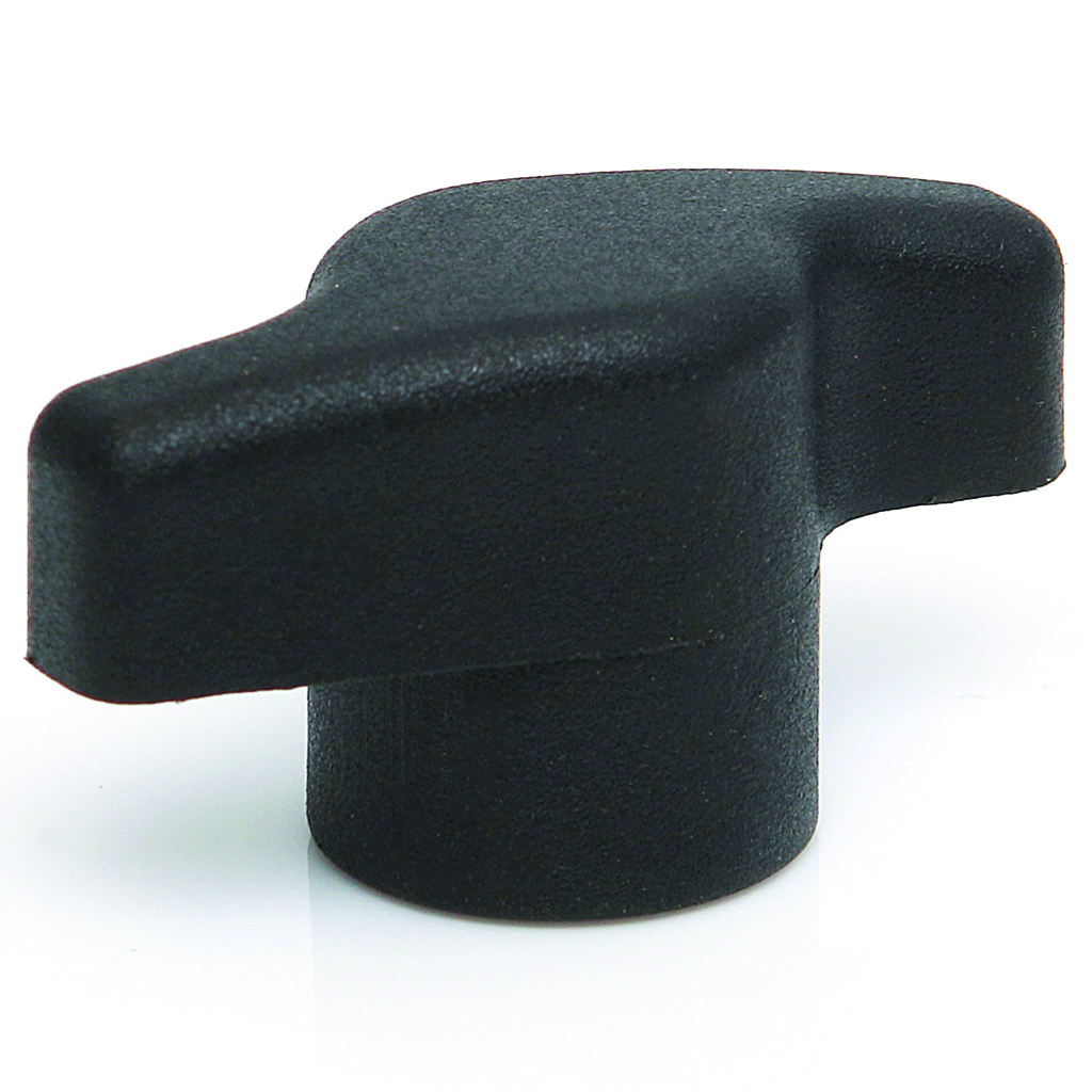 M8 female nylon wing knob (Brass insert)