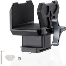 Fooletu Shooting Saddle Clamp Tripod Rifle Clamp with Quick Release Plates Rail