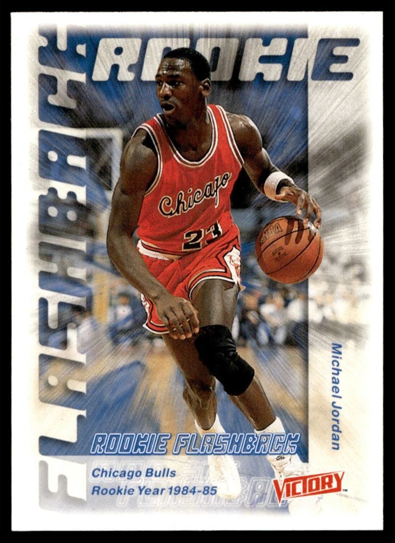 1999-00 Upper Deck Victory Flashback Rookie Michael Jordan Bulls #282 C18