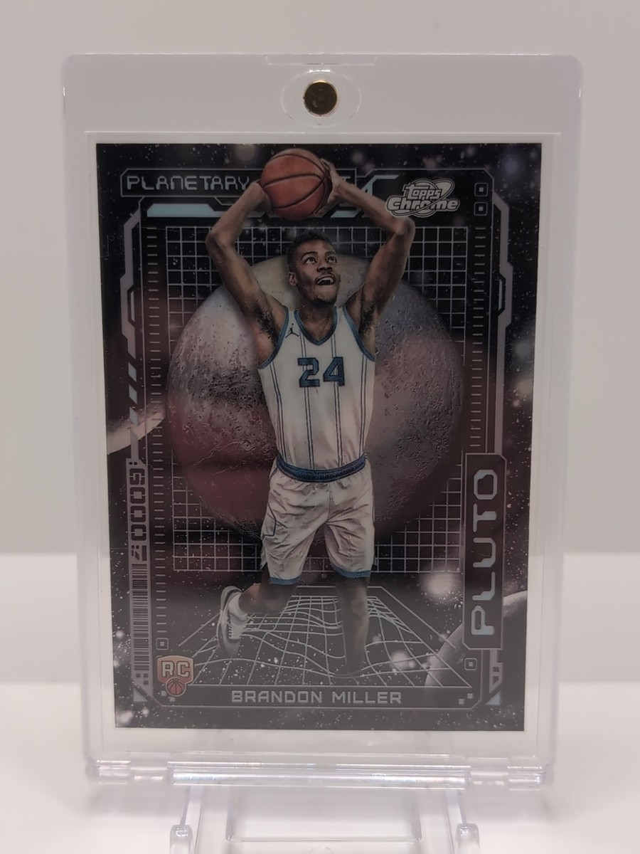 2023-24 Topps Cosmic Chrome Planetary Pursuit Brandon Miller Pluto