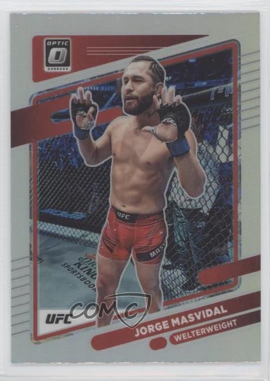 2022 Panini Donruss Optic UFC Holo Prizm Jorge Masvidal #79 0zz3