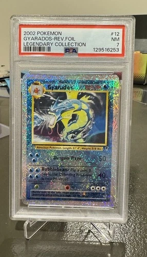 Gyarados 12/110 Legendary Collection Reverse Holo PSA 7