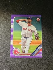 DENYI REYES 2019 Bowman Draft Purple  180/250 Boston Red Sox #BD-142