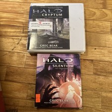 HALO Cryptum & Silentum The Forerunner Saga Audiobook (Greg Bear CDs) Unabridged