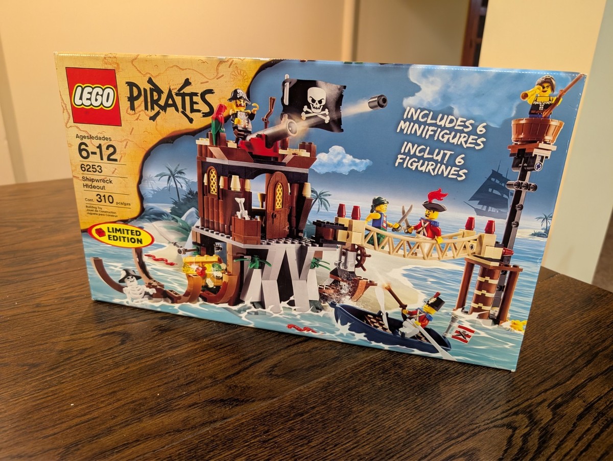 LEGO Pirates: Shipwreck Hideout (6253) for sale online | eBay
