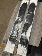 2 Pack Feather Crochet Braid Natural Black Human Hair Extensions