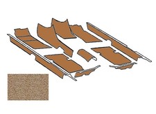 Mercedes W114 W115 Loop Carpet set Tan/Palami...