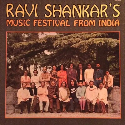 LP Ravi Shankar Ravi Shankars Music Festival From India GATEFOLD NEAR MINT