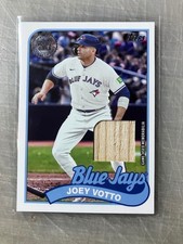 2024 Topps Update Joey Votto Blue Jays Game Used Bat Wood Relic Baseball Card