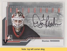 2013-14 ITG Decades 1990s Silver Vault Black Damian Rhodes #A-DR Auto READ 1q2