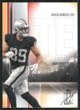 2024 Topps Signature Class Red and Yellow #129 Brock Bowers Raiders TW2963