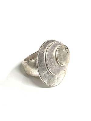 Kenneth Cole Ring Silver Tone Size 7