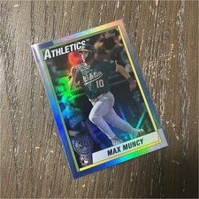 Max Muncy #U90-49 Athletics Rookie 35th Anniversary Insert MLB 2025 Topps Update