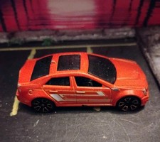 Hot Wheels '09 Cadillac CTS-V: Faster Than Eve, Orange - 2012
