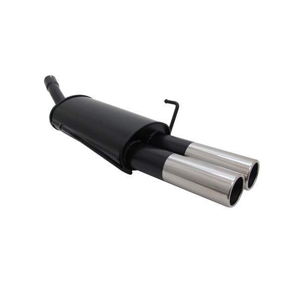 Novus Sportauspuff FüR Opel Astra H Caravan 2X76Mm EndschalldäMpfer Mit ABE-image