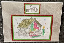 Handmade Christmas Card.