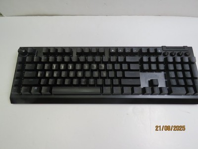 Razer BlackWidow V4 Pro Gaming Keyboard (RZ03-0468) - Black ORANGE SWITCHES