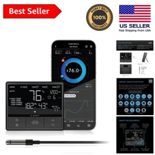 Controller 69 PRO: Bluetooth & WiFi Smart Controller for Grow Tent Ventilation