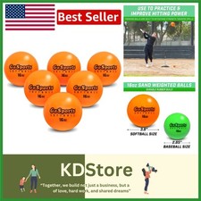 Heavy-Duty 16 oz Weighted Softballs - Boost P...