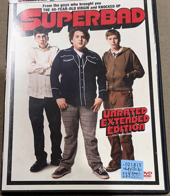 Columbia Pictures Superbad Unrated Extended Edition DVD Comedy Eng/Fre/Spa 2007