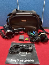 Canon VIXIA HF R11 HD Dual Flash Camcorder Black 32GB Built-in Memory TESTED