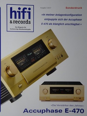     Accuphase E-470 Sonderdruck deutsche Sprache. Sehr guter Zustand    