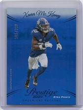 2024 Panini Prestige #111 Xavier McKinney Blue Premium Xtra Points #/299