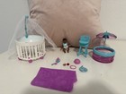 Silicone Baby AA For Barbie: Boy with two diapers and multiple accessories — photo 1