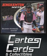 Salomon Manriquez 2008 Choice Binghamton Mets #15 Binghamton Mets