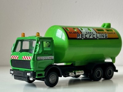 LKW/Truck Recycling Modell Spielzeug Diecast grün Urban 4'5 Welly 1:43-1:60