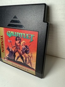 NES Nintendo Game Tengen Gauntlet Good Condition Front Label Fast Shipping