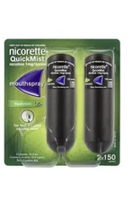 Nicorette Quickmist Fresh Mint - 2 Pack
