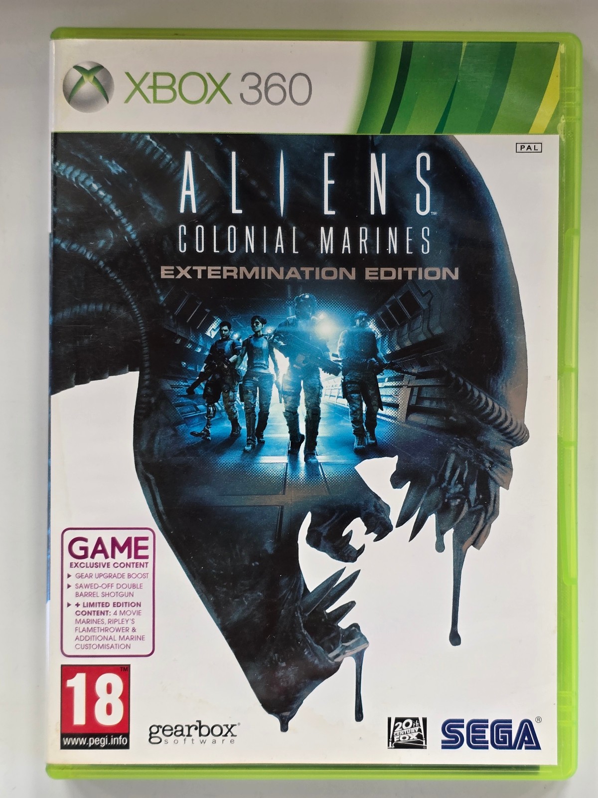 Aliens : Colonial Marines - Microsoft Xbox 360 , Complete With Manual