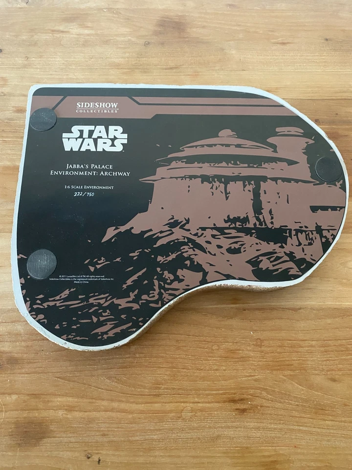 Arco Sideshow Star Wars ROTJ Palacio de Jabba Medio Ambiente Foto 2 de 4